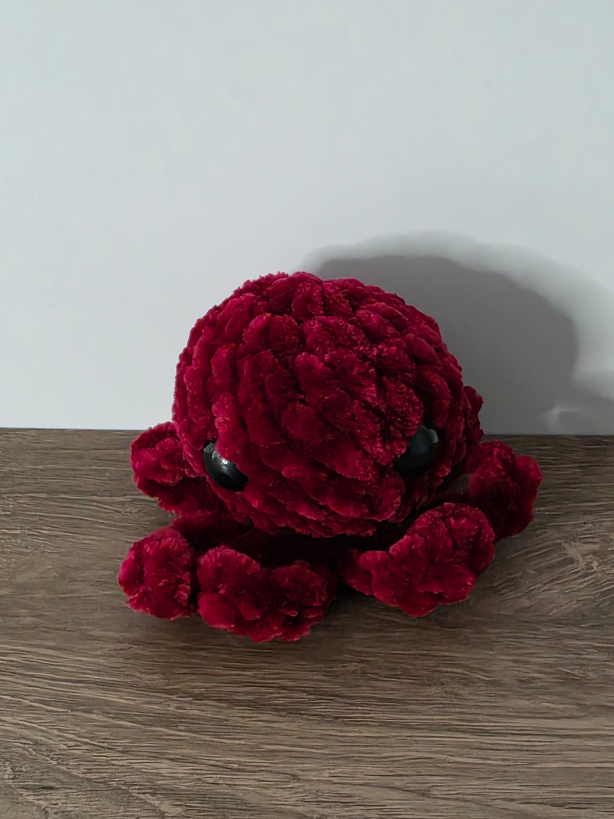 Mini Octopus Plushie w/ Black Eyes