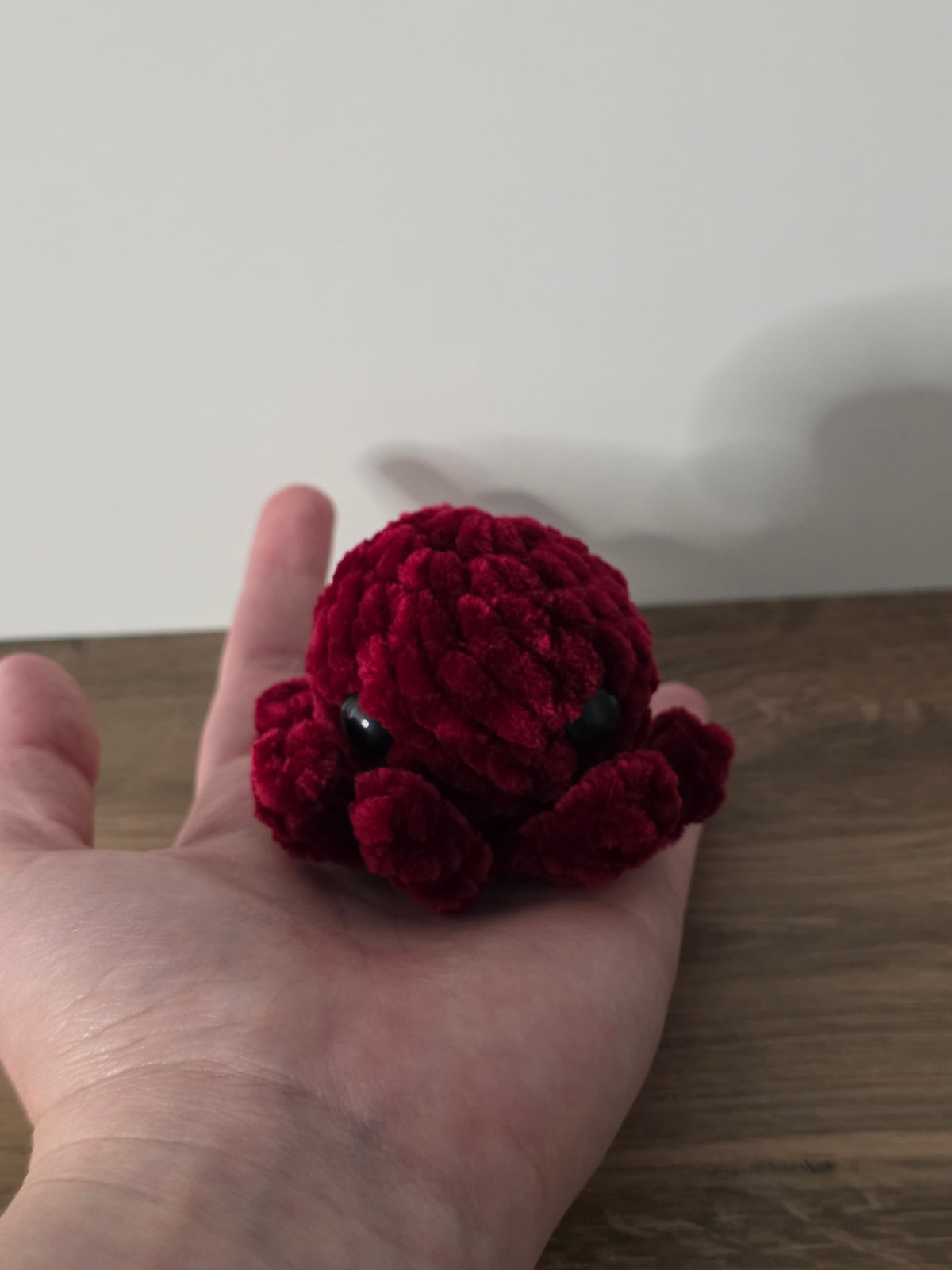 Mini Octopus Plushie w/ Black Eyes