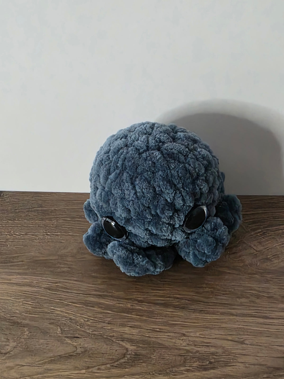 Mini Octopus Plushie w/ Glittery Colored Eyes