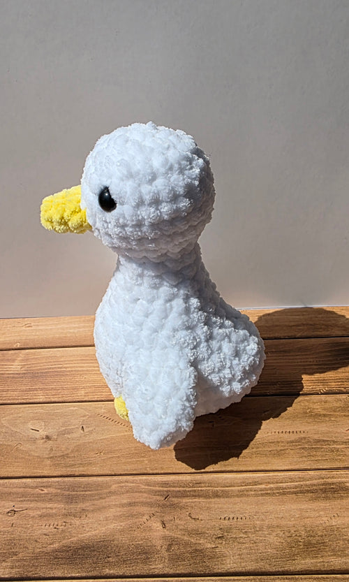Little Goose Plushie w/ Black Eyes