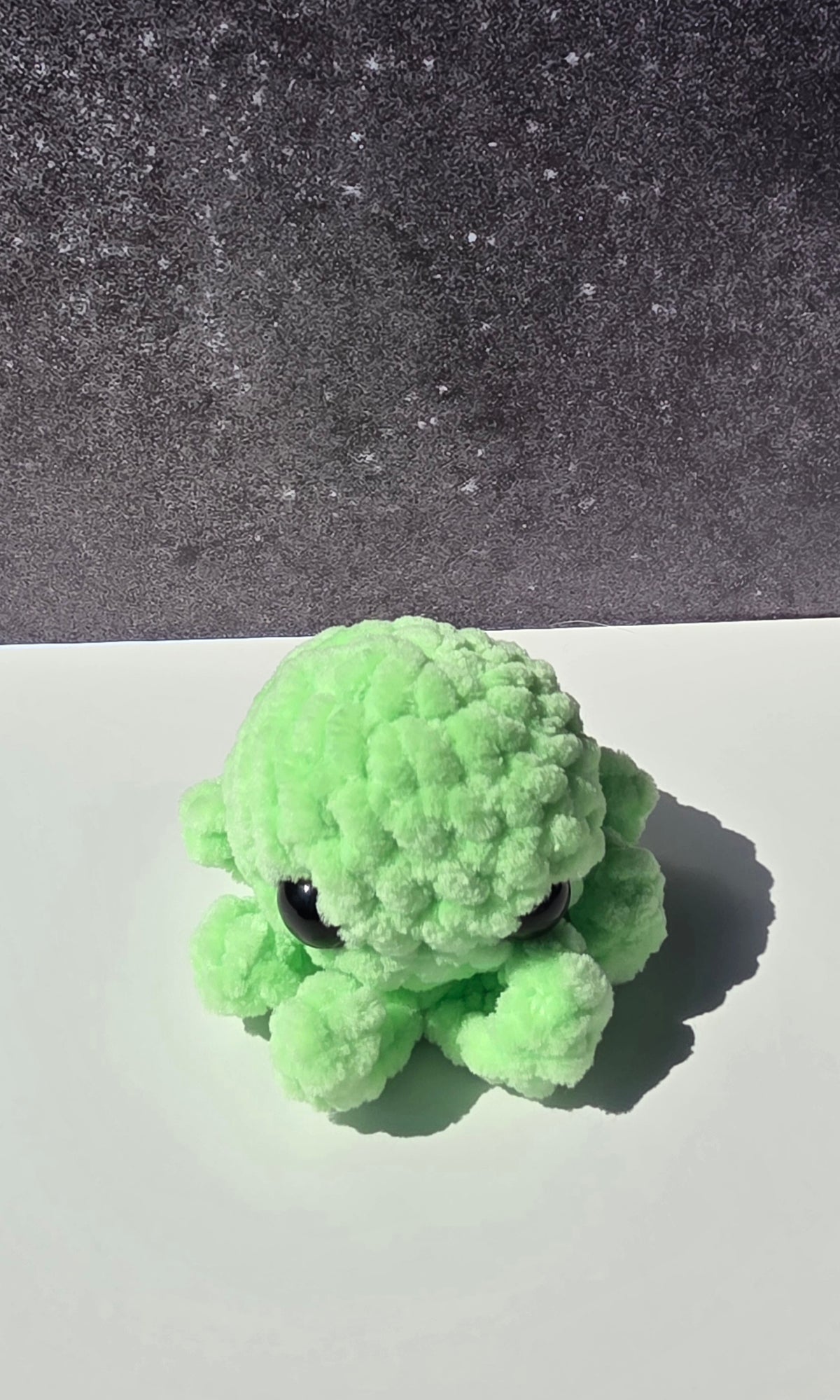 Mini Octopus Plushie w/ Black Eyes
