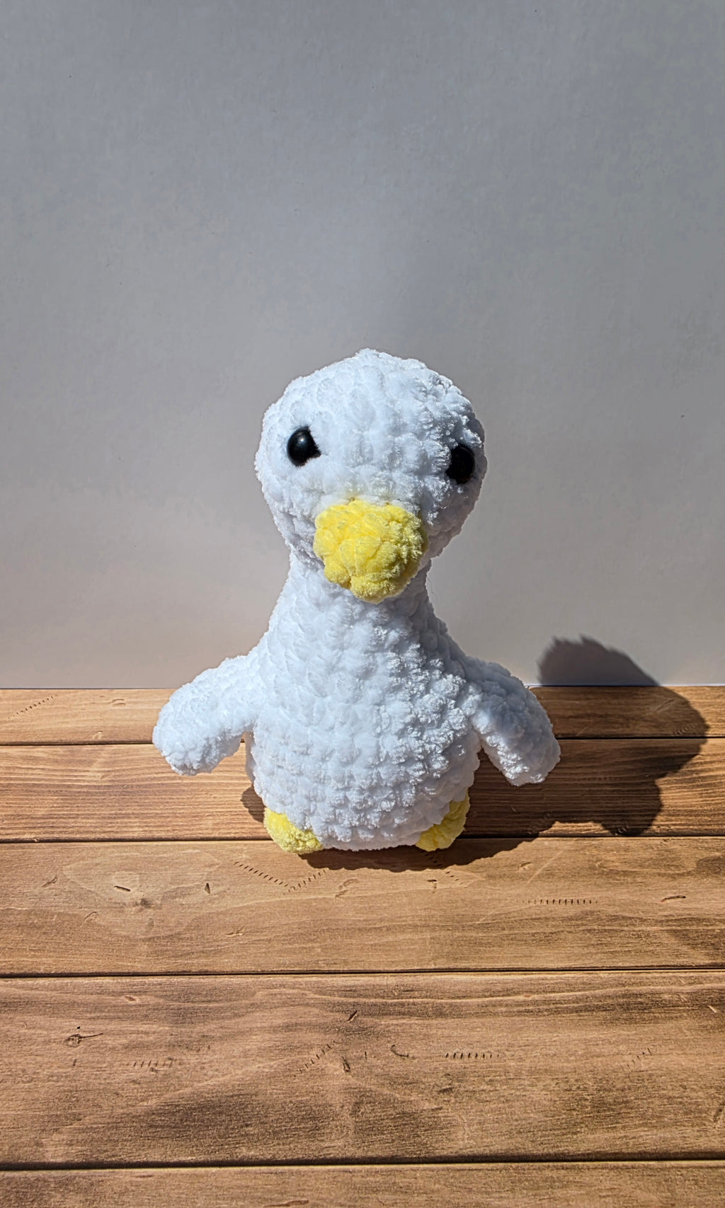 Little Goose Plushie w/ Black Eyes
